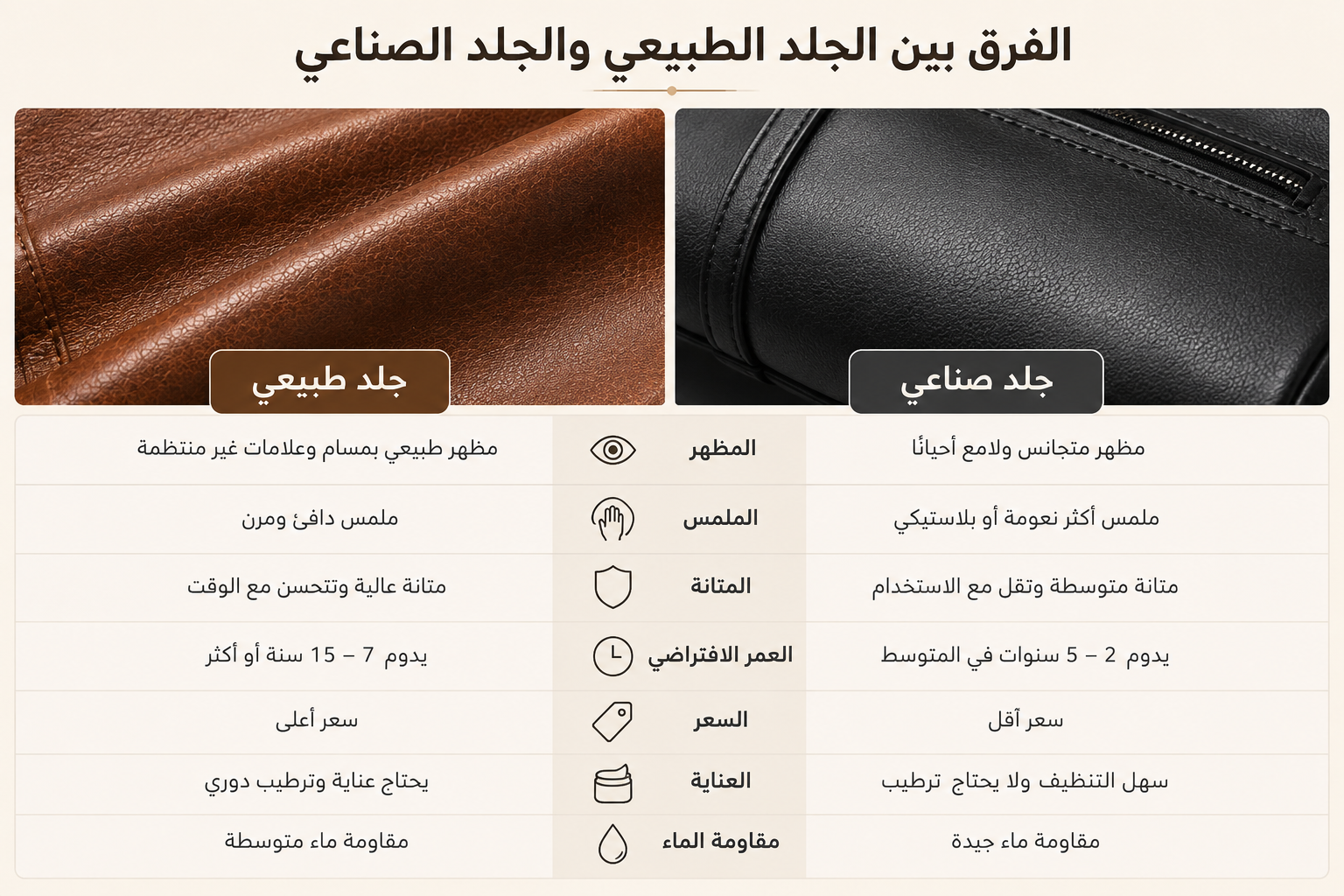 الجلد الطبيعي