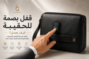 كيف يعمل قفل بصمة الإصبع في الحقائب الذكية؟